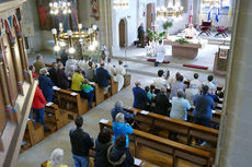 Dankgottesdienst der Kommunionkinder (Foto: Karl-Franz Thiede)